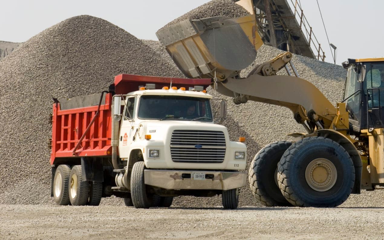 Martin Marietta haulers and suppliers working together